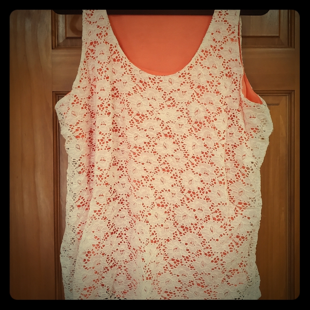 Lace tank